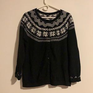 Talbots button up cardigan sweater